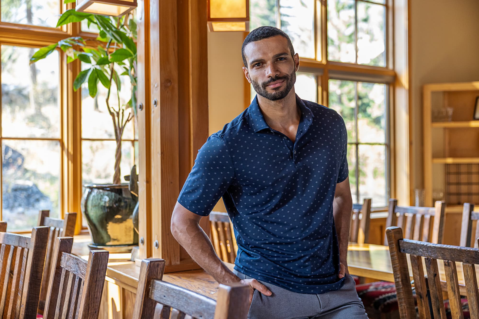 Virtue Polo Printed Men
